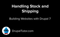 Stock and Shipping Stock and Shipping