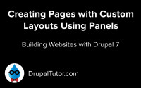 Panels Module Panels Module