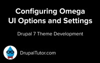 Configuring Omega UI Options Configuring Omega UI Options