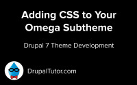 Creating Responsive CSS Files with Omega