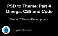 Creating an Omega Subtheme and Adding Images and CSS