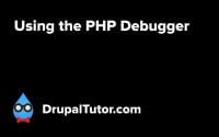 Using the PHP Debugger Using the PHP Debugger