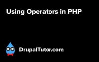 Operators in PHP