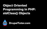 Object Oriented Programming: stdClass Objects