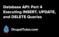 Database API: Part 4 - INSERT, UPDATE, and DELETE Queries