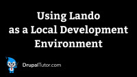 Using Lando as a Local Development Environment